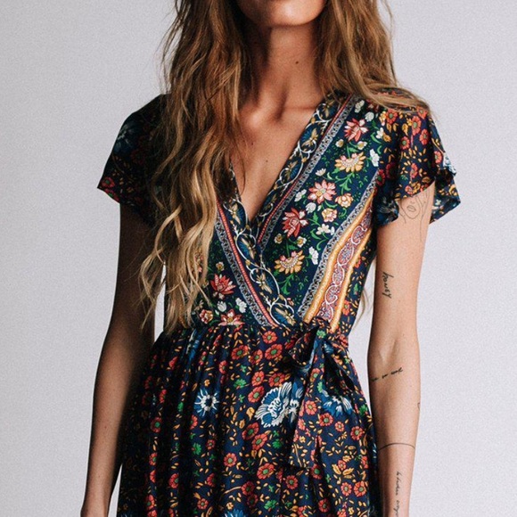 Boho Floral Dress - Picture 6 of 6